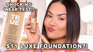 THIS IS CRAZY CATRICE TRUE SKIN HYDRATING FOUNDATION REVIEW  Maryam Maquillage [upl. by Twila]