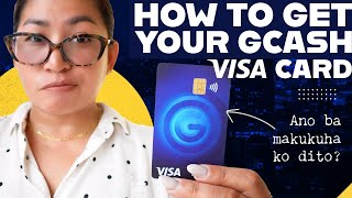 GCash Visa Card First Impression  How to Get  How To Link [upl. by Nivel]