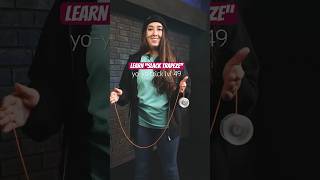 How to do Slack Trapeze yoyo trick yoyo tutorial jojo [upl. by Akcirre928]