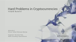 Hard Problems in Cryptocurrency [upl. by Mecke]