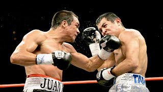 Juan Manuel Márquez vs Marco Antonio Barrera  Highlights LEGENDS COLLIDE [upl. by Aissert]