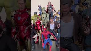 Custom Mini Hot Toys Collection avengers mcu actionfigures actionfigurecollections [upl. by Kramer558]