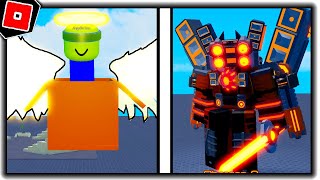 SHOWCASING ALL NEW CHARACTERS UPDATE 6 in SUPER BOX SIEGE DEFENSE  Roblox [upl. by Prentice]