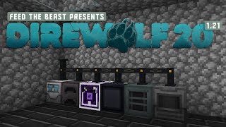 Machine Autocrafting  Direwolf20 121 Ep 31 [upl. by Emeline]