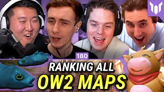 Ranking ALL the Overwatch 2 MAPS — Plat Chat Overwatch 180 [upl. by Eilyk]