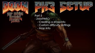 15 Optional Custom difficulty settings  Lets learn PK3 files for GZDoom Builder with Lazygamer [upl. by Ivek]