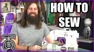 Sewing for Beginners  How to use a sewing machine  How to sew [upl. by Dahc737]