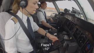 Pilotseyetv  Swiss Airbus A340  Rainy Departure from Shanghai English Subtitles [upl. by Almat925]