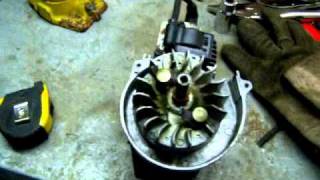 How to fix Weedwhacker  trimmer weedeater Flywheel Repair [upl. by Licha892]