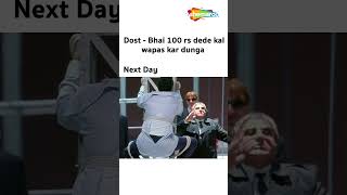 Bhai 100 rs dede kal wapas kar dunga  Paresh Rawal  Bhagam Bhag  comedy shorts ytshorts [upl. by Anyzratak]