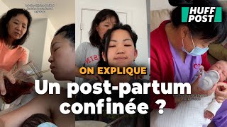 Cette tiktokeuse documente son « confinement postpartum » on vous dit tout sur cette tradition [upl. by Brebner564]