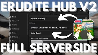 The ONLY script you will ever need for a dusty trip Erudite Hub V2  ROBLOX [upl. by Arrat]