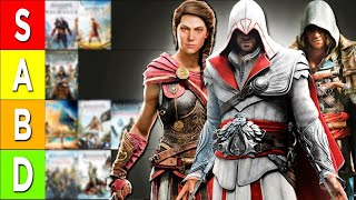 I Ranked every Assassins Creed game PERFECTLY [upl. by Sidoeht]