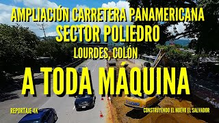 Sector El Poliedro en Lourdes Colón a Toda Máquina Avances  Reportaje 4K [upl. by Giffy]