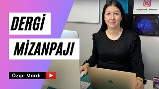 Dergi Mizanpaj ve Tasarımı Nasıl Yapılır Adobe Indesign Programında [upl. by Brunella]