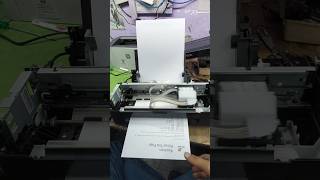 Epson L130 printer printing a डेमो page of windows 7 shorts shortsfeed [upl. by Bausch]