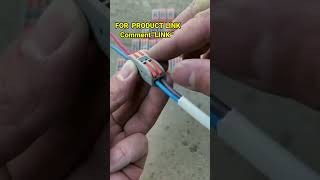 Electric Wire Jointers  Joint Wires Easily without tape viral telugu ytshorts [upl. by Pelletier]