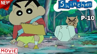 Shinchan Rakuga Kingdom Movie P10 Almost Four Heroes  shinchan shinchanhindi shinchanmovie [upl. by Sosthina]