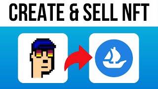 How to Create amp Sell NFT on Open Sea Studio 2024 Full Guide [upl. by Sudoeht]