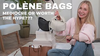 POLENE BAGS  Honest review Are they mediocre or worth the hype Numéro Dix Cyme mini amp Béri [upl. by Shayna]