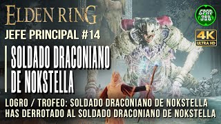 Elden Ring  Jefe Soldado draconiano de Nokstella Jefe principal 14 localización Logro  Trofeo [upl. by Meredeth951]