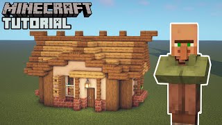 Minecraft  Nitwits House Tutorial Villager Houses [upl. by Ramuk]