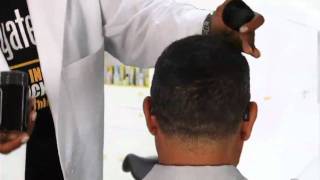 Dr Yates Hair Thickener Application Video 2 [upl. by Araic963]