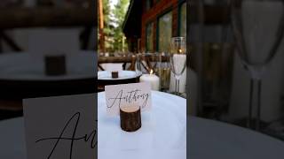 DIY Wedding Place Cards ✨ [upl. by Buxton]