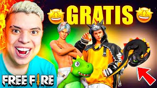 SI GANAS TE DOY TODOS LOS TRAJES DEL DINO EN FREE FIRE 🔥 GRAN MAESTRO O RETIRO 🔥 [upl. by Emmeline]