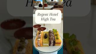 Regent Hotel High Tea La Maison Du Chocolat ☕️ hongkong afternoontea [upl. by Ardnaiek]