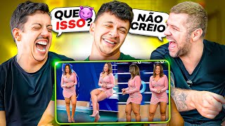 NÃO É POSSÍVEL que isso rolou AO VIVO na TV 😳 ft Renato Albani amp Victor Sarro [upl. by Shewchuk414]