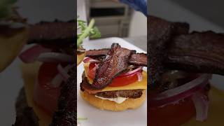 30 Day Dry Aged Ribeye Burger with Bacon and Garlic Ailoli [upl. by Eamon625]