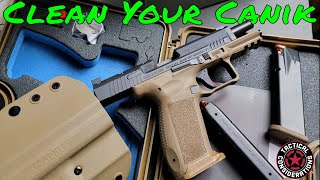 Clean And Lube Canik Pistols Mete SFX Rival [upl. by Aihsyak663]