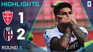 MONZABOLOGNA 12  HIGHLIGHTS  Castro secures first win for Bologna  Serie A 202425 [upl. by Rafaelof]