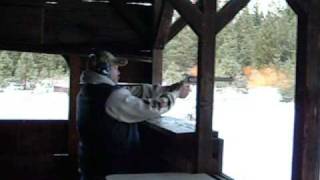 First time shooting a 50 cal pistol [upl. by Wearing]