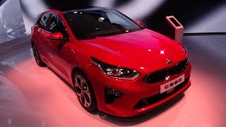 2019 KIA ceed 16 CRDi  Exterior and Interior  Geneva Motor Show 2018 [upl. by Jc]