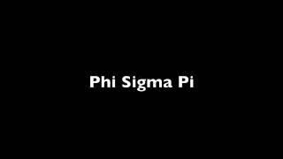 Phi Sigma Pi Brothers Are We [upl. by Yerffe]