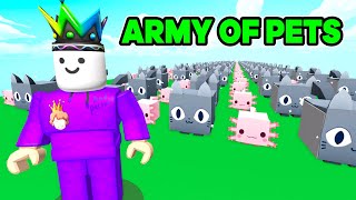 I Got An ARMY That Can DESTROY Anything On Roblox [upl. by Emmy837]