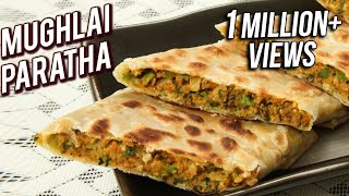 Mughlai Paratha Recipe  Easy Veg Moglai Paratha  Paneer Stuffed Paratha  Ruchi [upl. by Cortie]