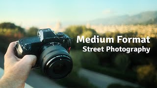 Medium Format Street Photography  FUJIFILM GFX 50SII [upl. by Arada]