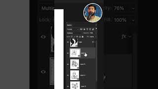 How to control opacity in Adobe Photoshop using shortcut keys [upl. by Yhtak]