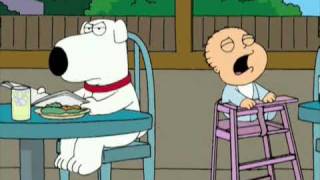 Family Guy Brian yells at baby [upl. by Camp]