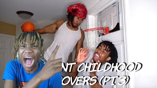 Different Childhood Sleepovers pt3  Dtay Known REACTION [upl. by Nowd]