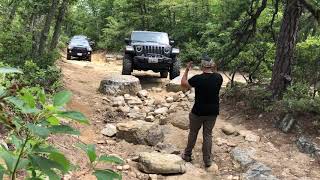 JL Rubicon testing ground clearance [upl. by Airahs]