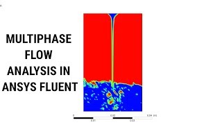 ANSYS Fluent Tutorial Eulerian Multiphase Flow Analysis  Water Filling in Container CFD Analysis [upl. by Sldney]