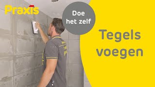 Tegels voegen  Zo voeg je zelf je tegels  Praxis [upl. by Ledniahs]