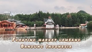 Floating market in lembang Bandung ​⁠Indonesia🇮🇩 [upl. by Jermyn]