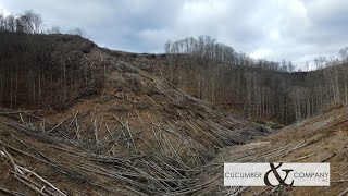 Coalfields Expressway Progress Drone in Welch WV and Wolfpen West Virginia March 2023 [upl. by Venola]