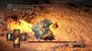 DARK SOULS REMASTERED  GwynLord of Cinder Boss Fight [upl. by Etnaud]