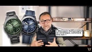 Blancpain Bathyscaphe Céramique Chrono Flyback et 3 aiguilles [upl. by Mckinney]